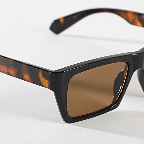 Lunettes De Soleil Noir Marron