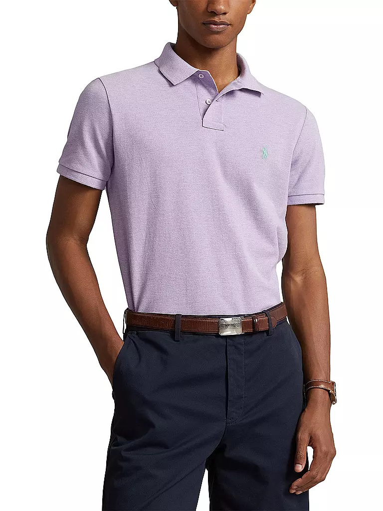 POLO RALPH LAUREN Poloshirt Slim Fit lila