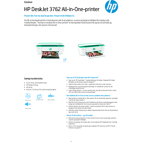 HP DeskJet 3762 All-in-One-printer