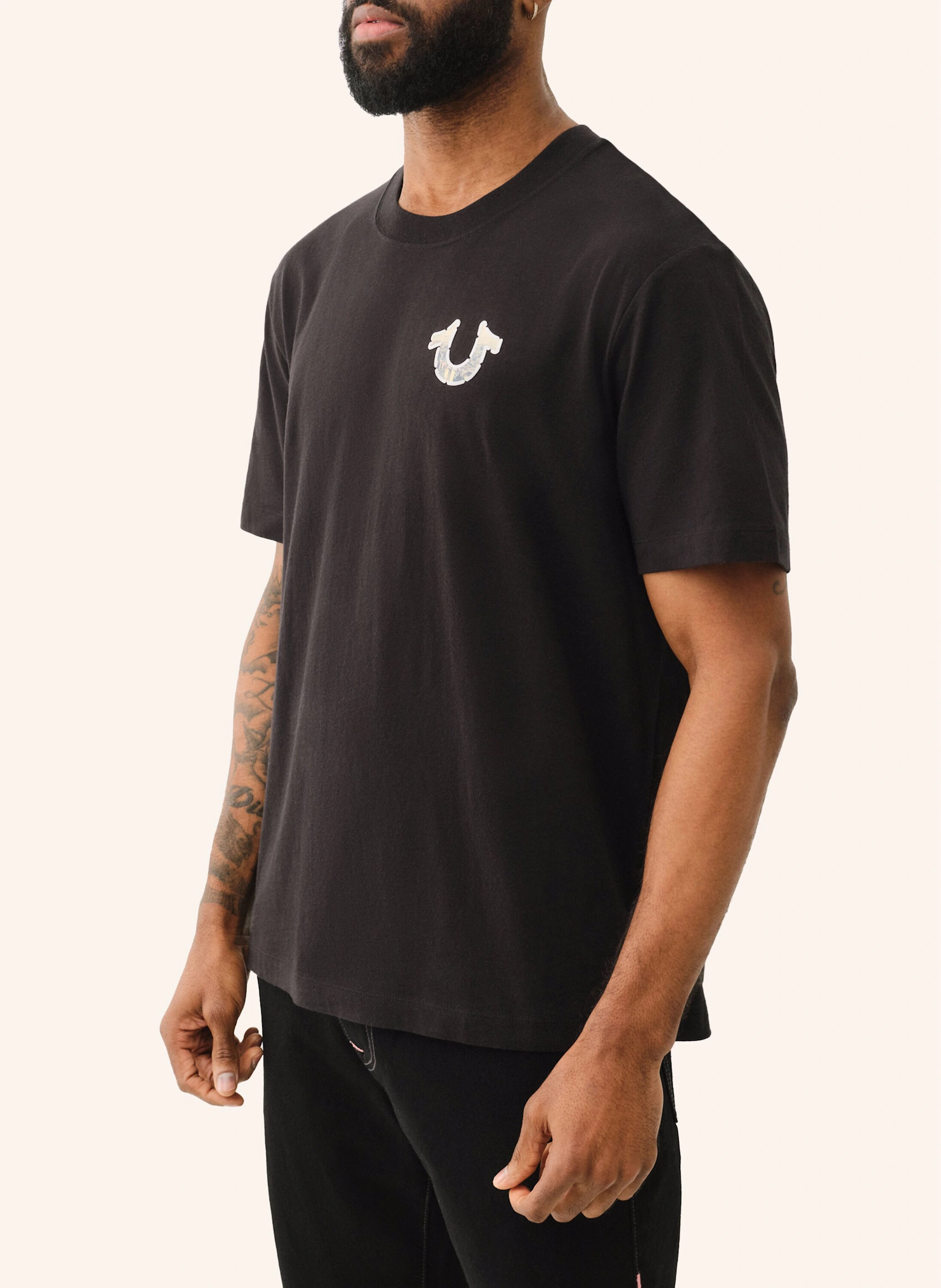 TRUE RELIGION T-Shirt GRAFFITTI PUFF