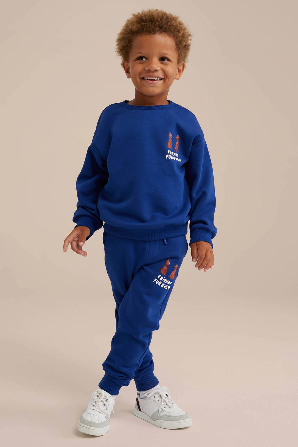 WE Fashion sweater blauw