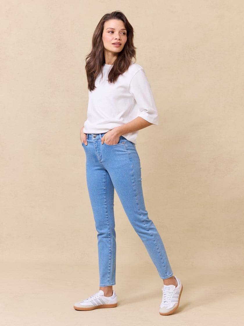 Sabine cropped jeans Stonebleached