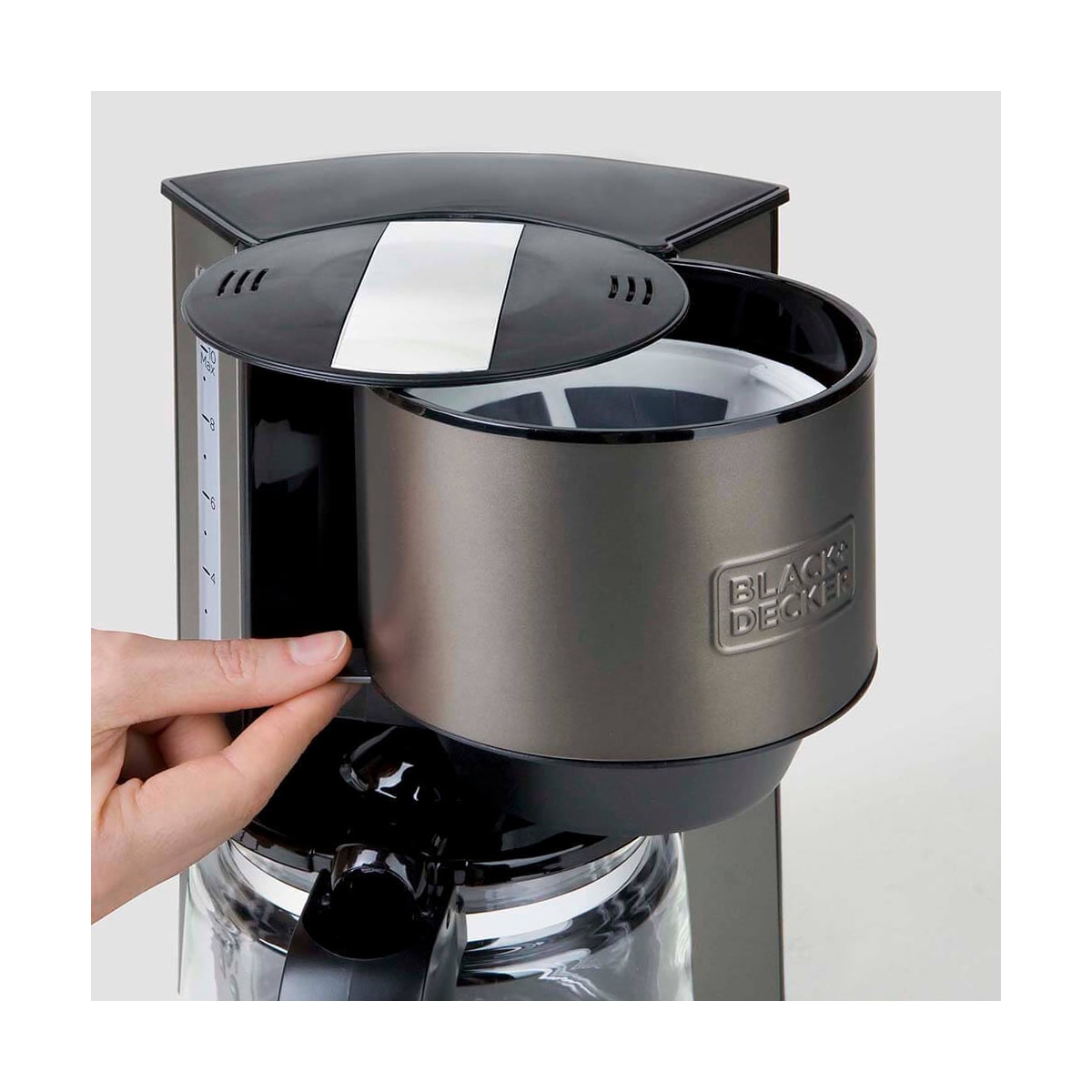 BLACK+DECKER Kaffetrakter LCD Timer 1000W