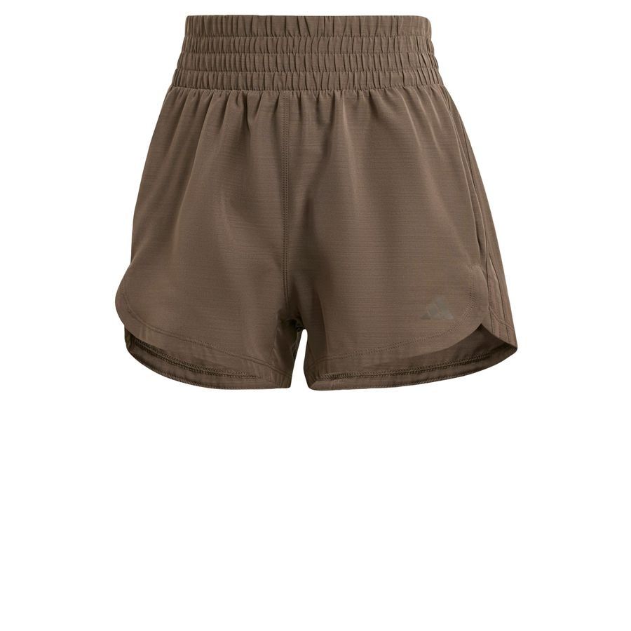 Adidas Short de training taille haute toile Pacer 3 bandes