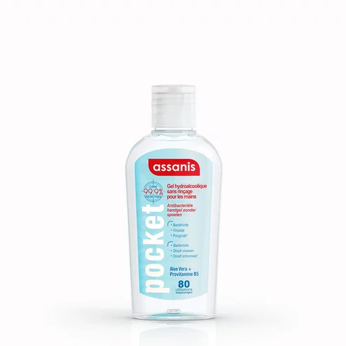 Gel Mains Hydroalcoolique - Senteur : Neutre - 80ml