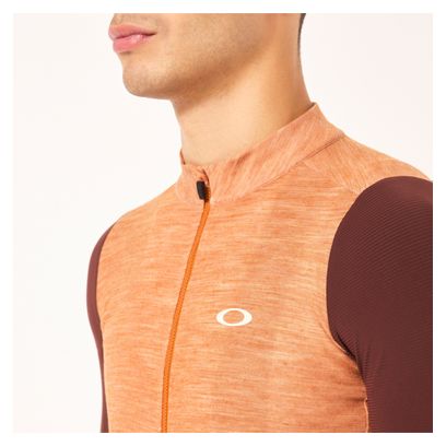 Maillot Manches Courtes Oakley Off Grid Orange/Marron