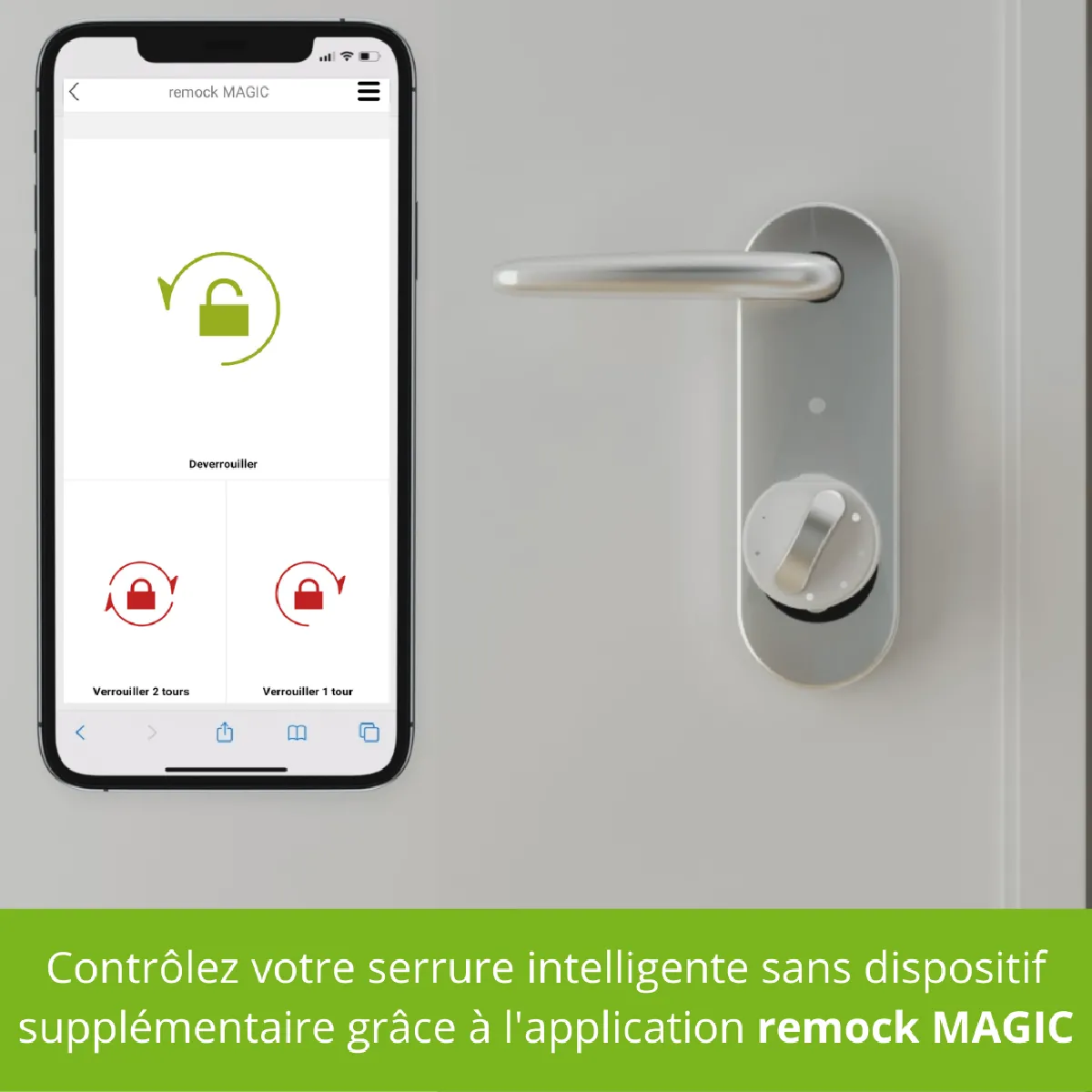 Remock Lockey MAGIC - Serrure intelligente