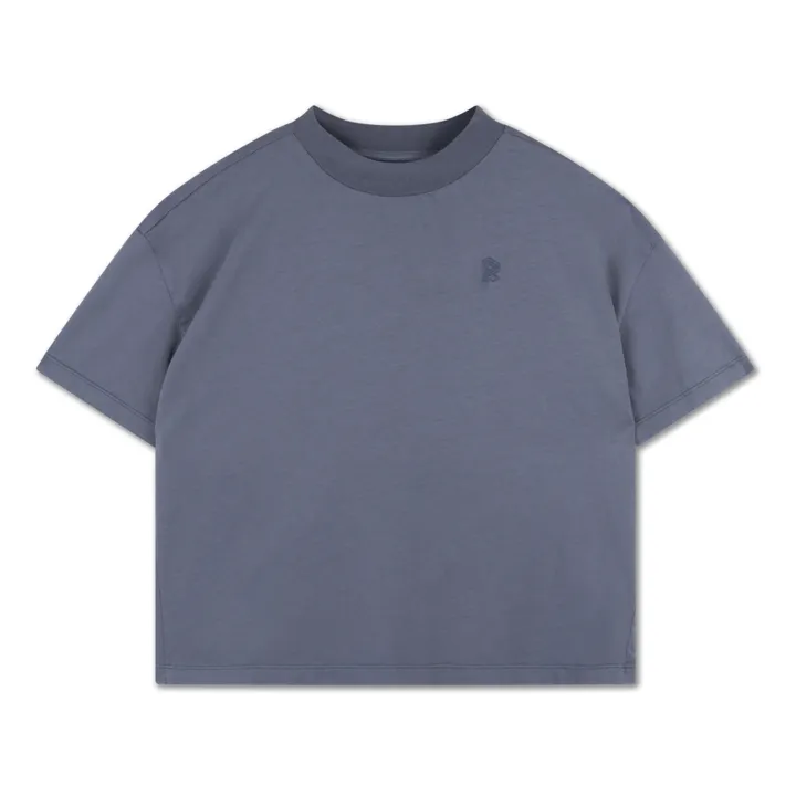 Repose AMS T-Shirt Coton Bio Oversize Boxy | Gris anthracite