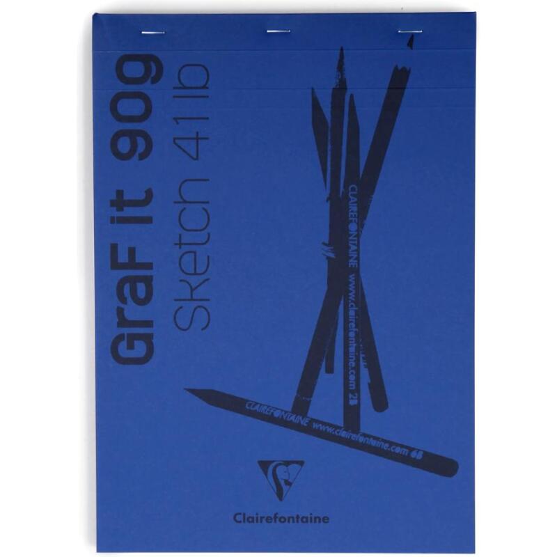 GraF'it bloc agrafé 80F A6 90g - Aléatoire