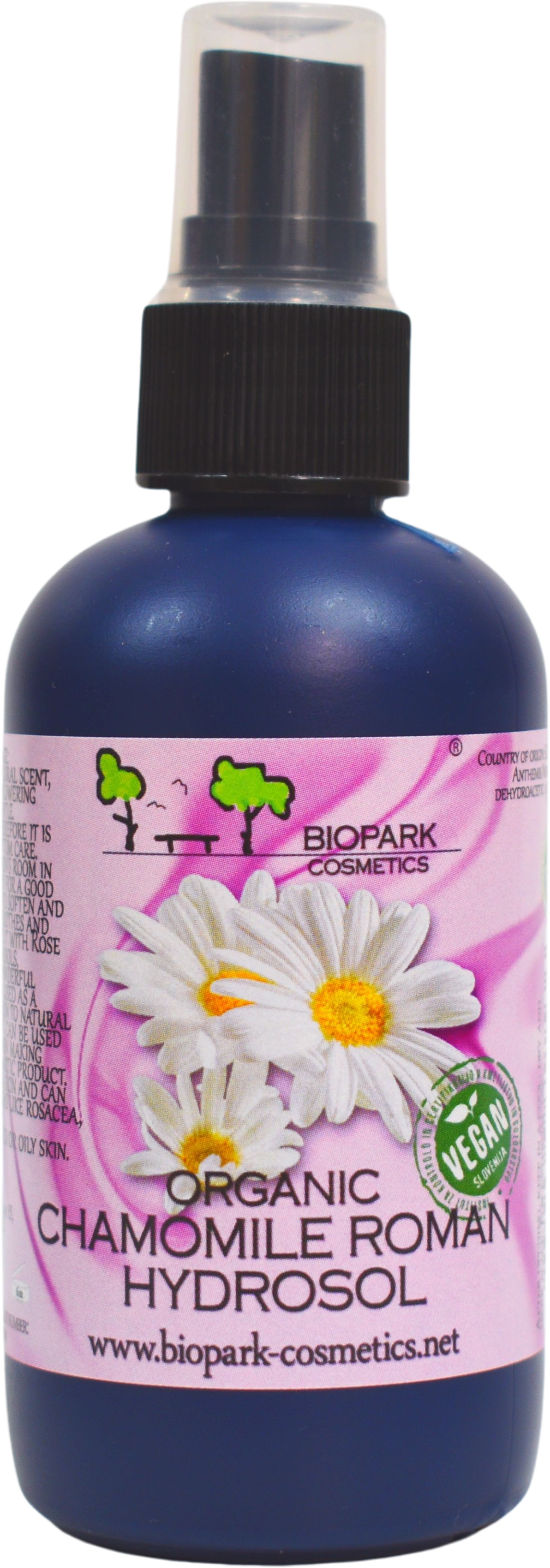 Biopark Cosmetics  Organic Chamomile Roman Hydrosol, 100 ml