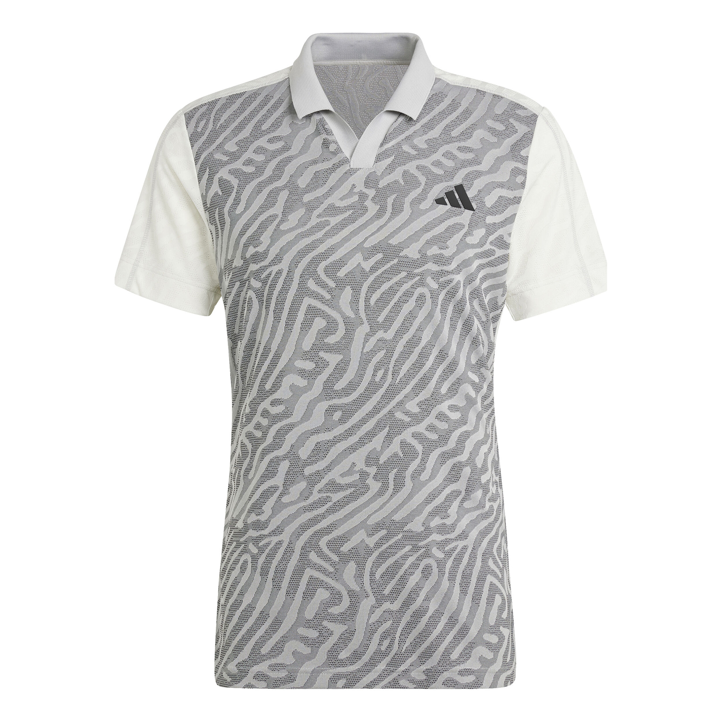 adidas Pro Polo Hommes - Gris , Gris Clair