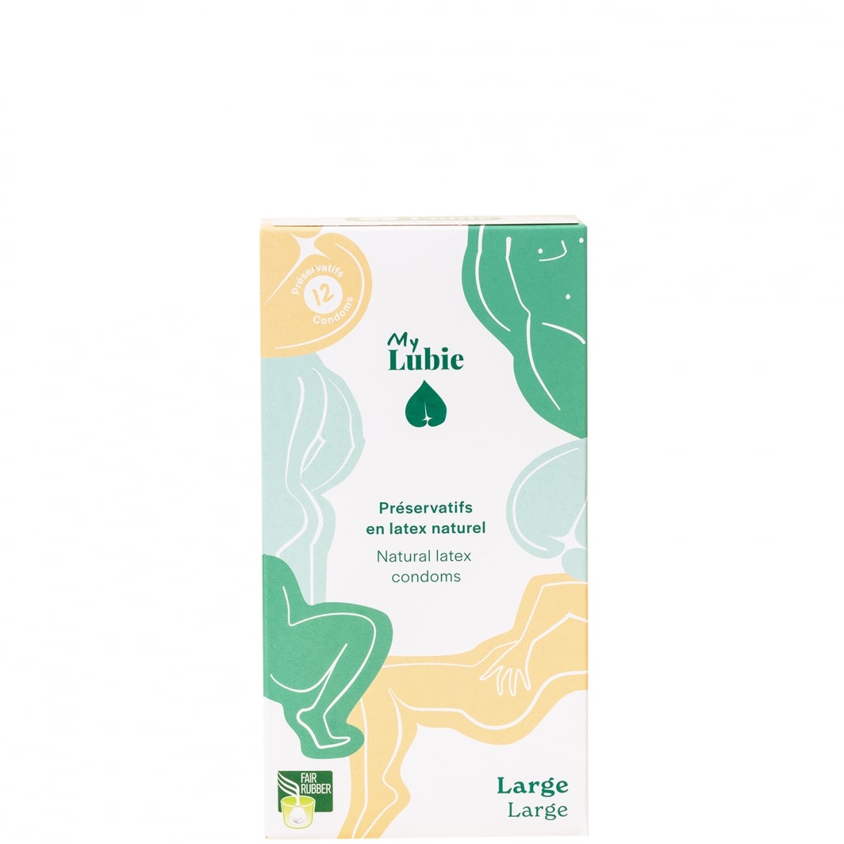 My Lubie Préservatifs en Latex Naturel Ultrafins - Cleans &  Equitables