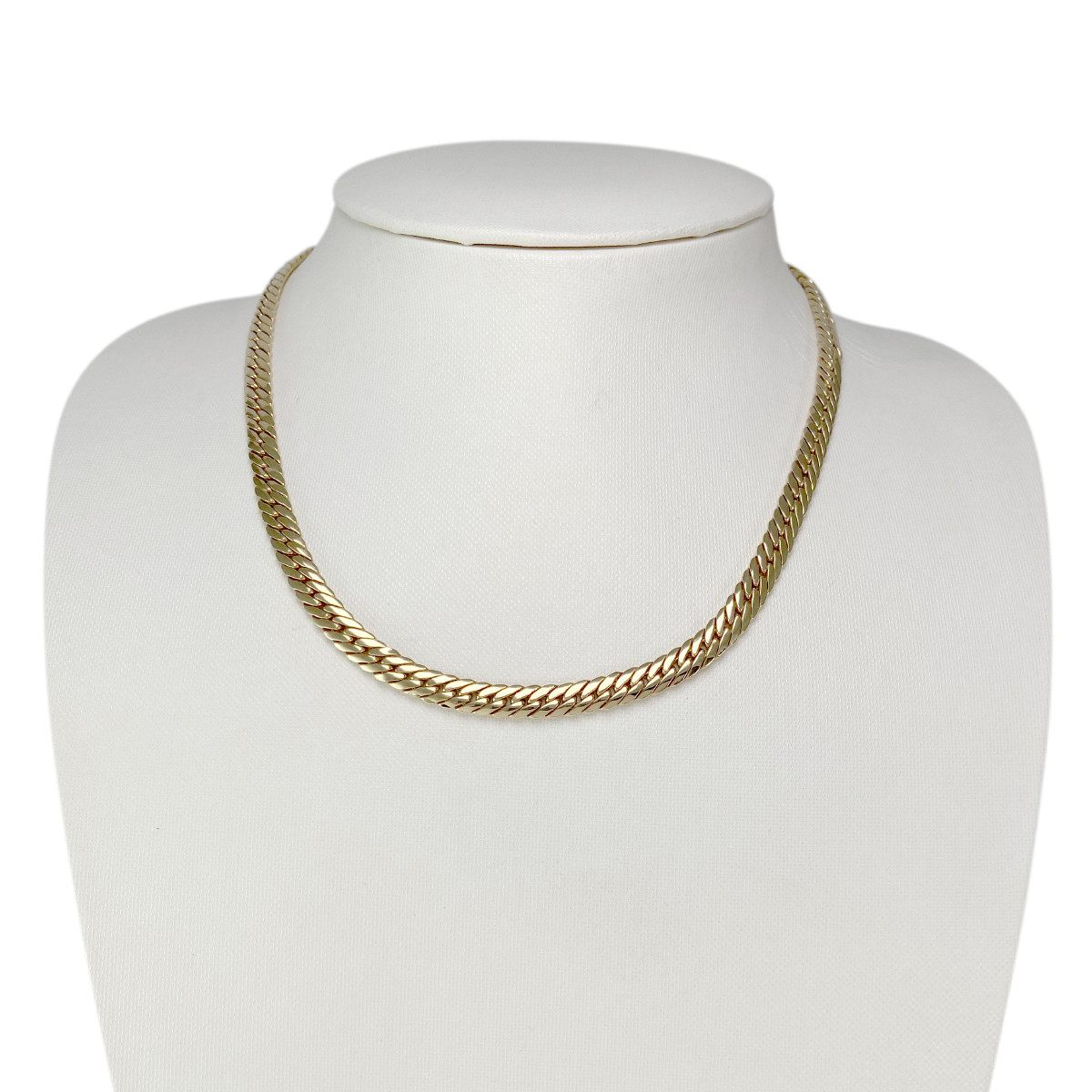 Collier d'occasion or 750 jaune maille anglaise 42 cm