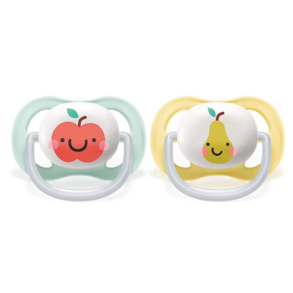 Philips Avent Fopspeen Ultra Air 0-6 mnd Fruit2 stuks