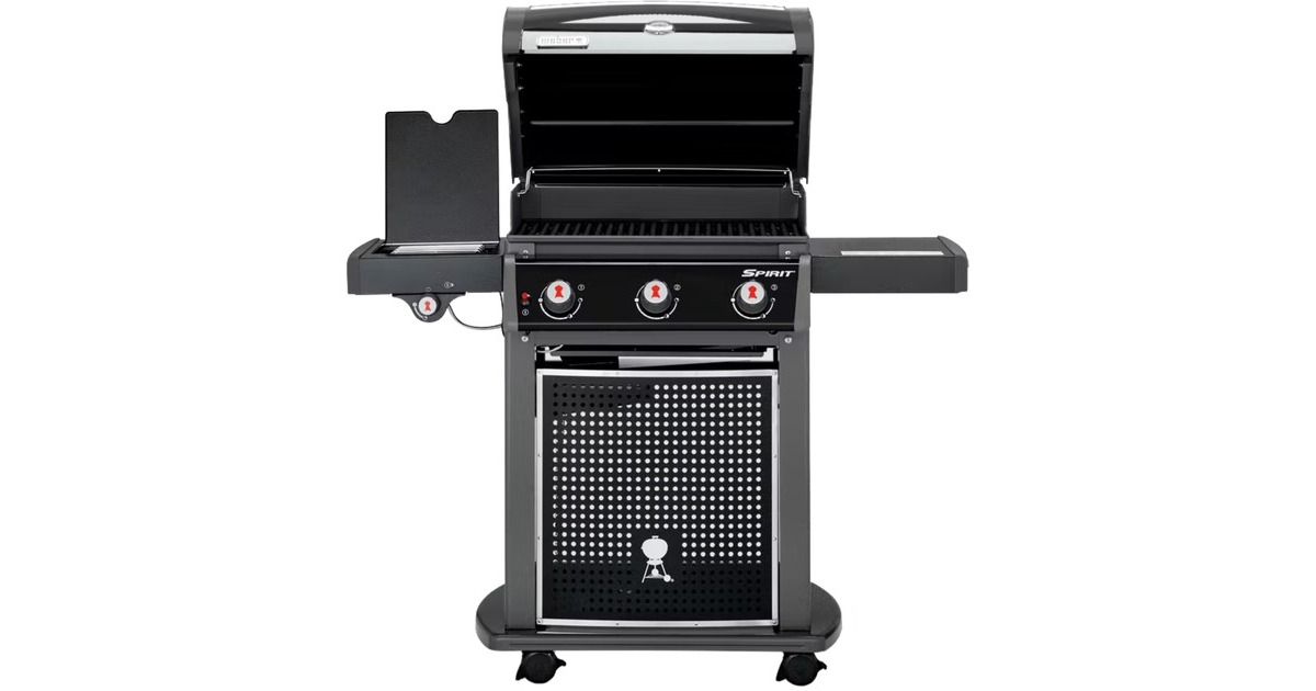 WeberSpirit Classic E-320 gasbarbecue  (Zwart)