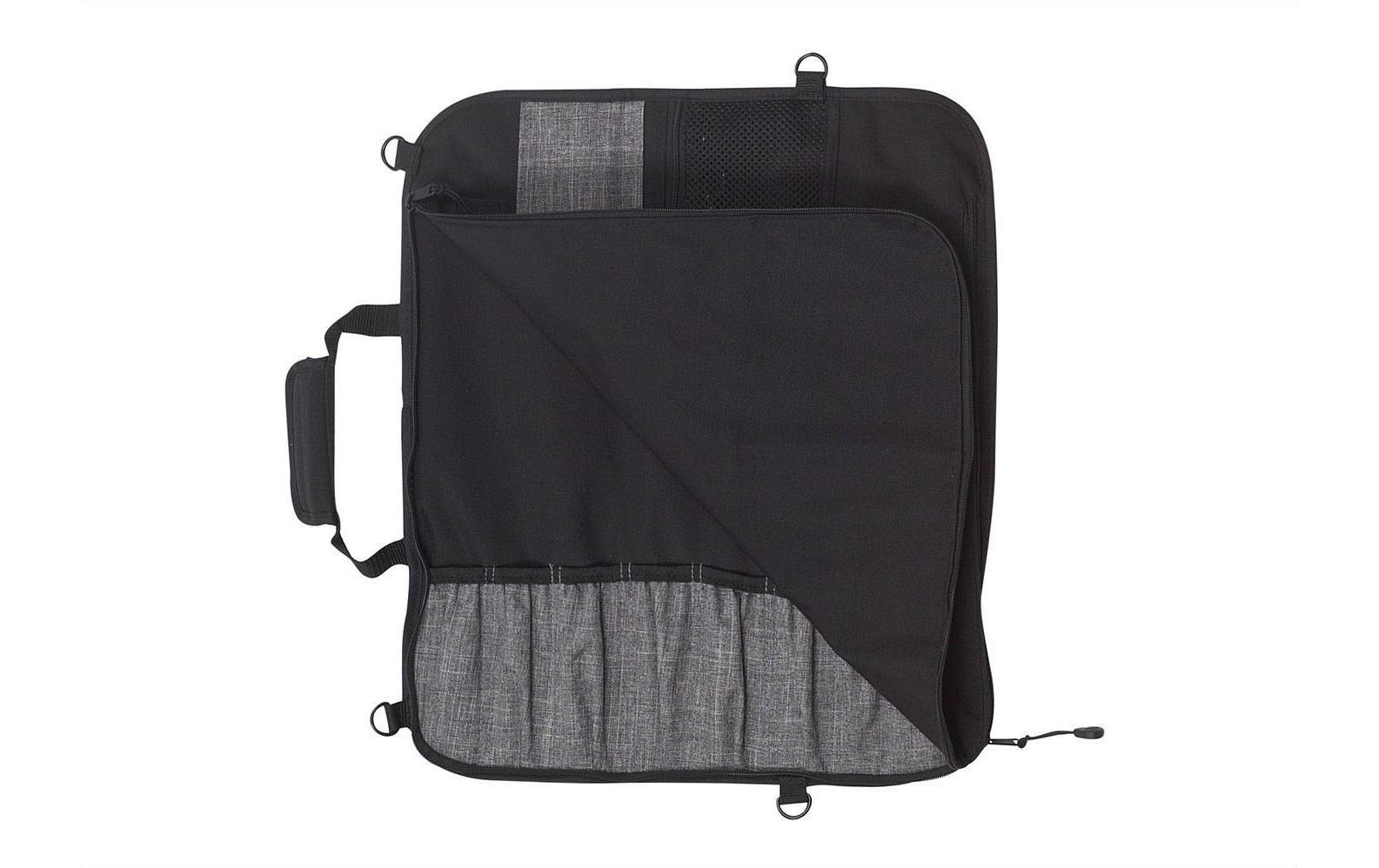 Messertasche 50 cm x 16 cm x 3.5 cm, SchwarzGepäck mit 8 Messertaschen