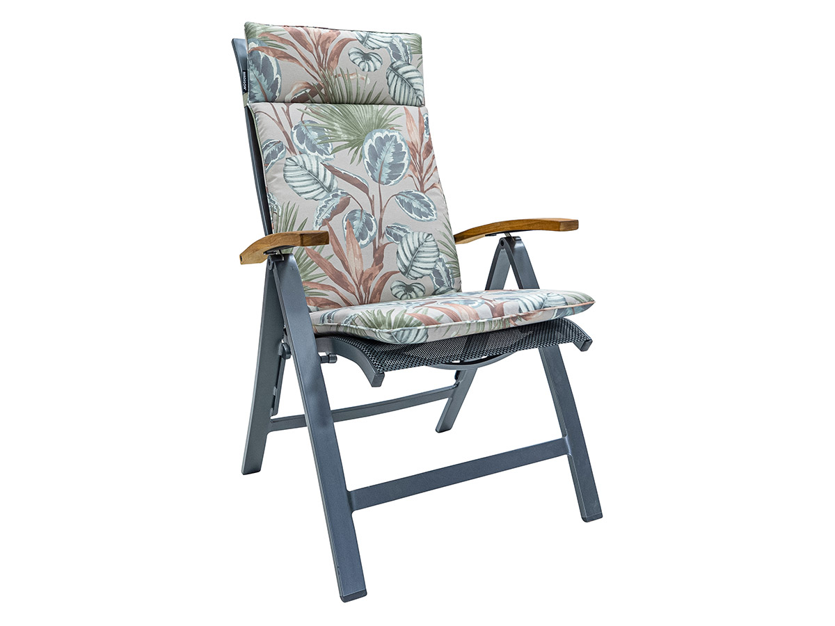 Madison Cala natural outdoor hoge rug tuinkussen