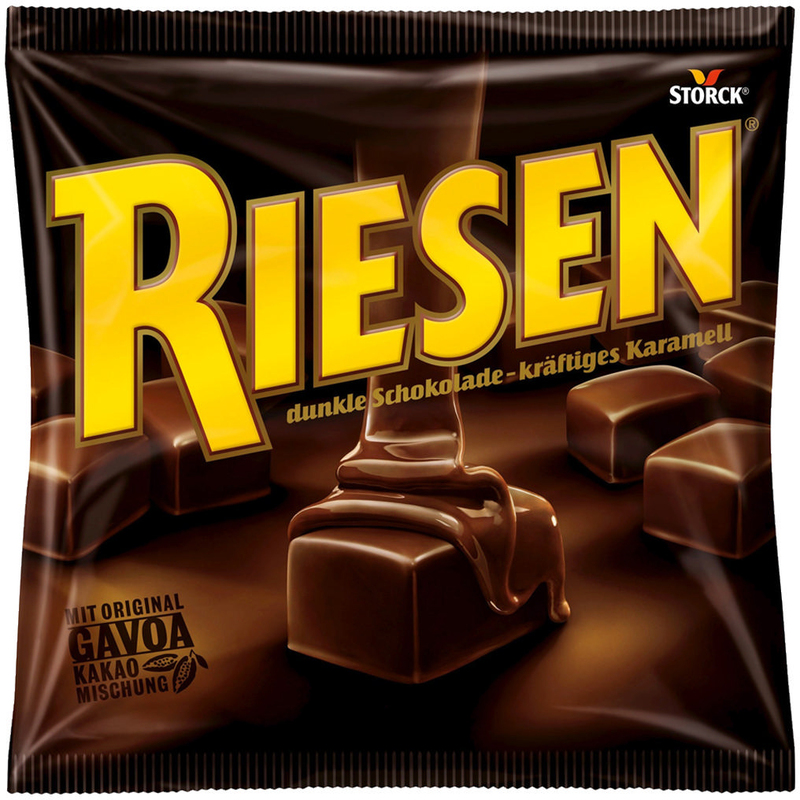 Riesen Kaubonbon Schoko-Caramel, 135 g