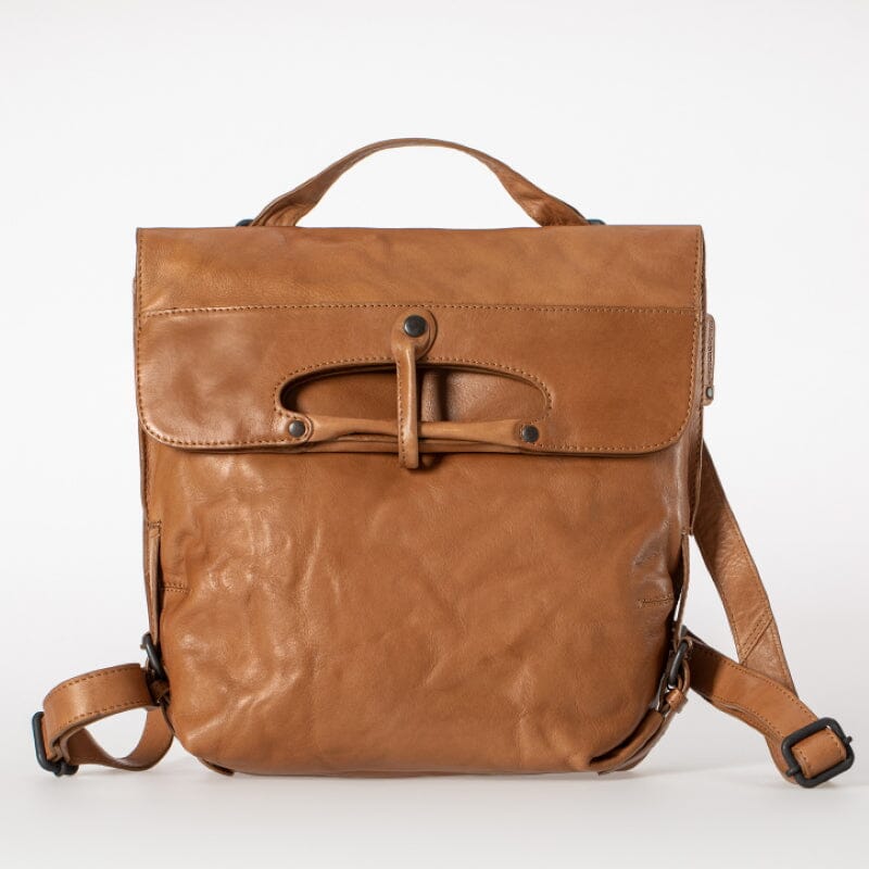 Aunts & Uncles Grandma's Luxury Club Backpack / Shoulderbag Mrs. Mince Pie Caramel