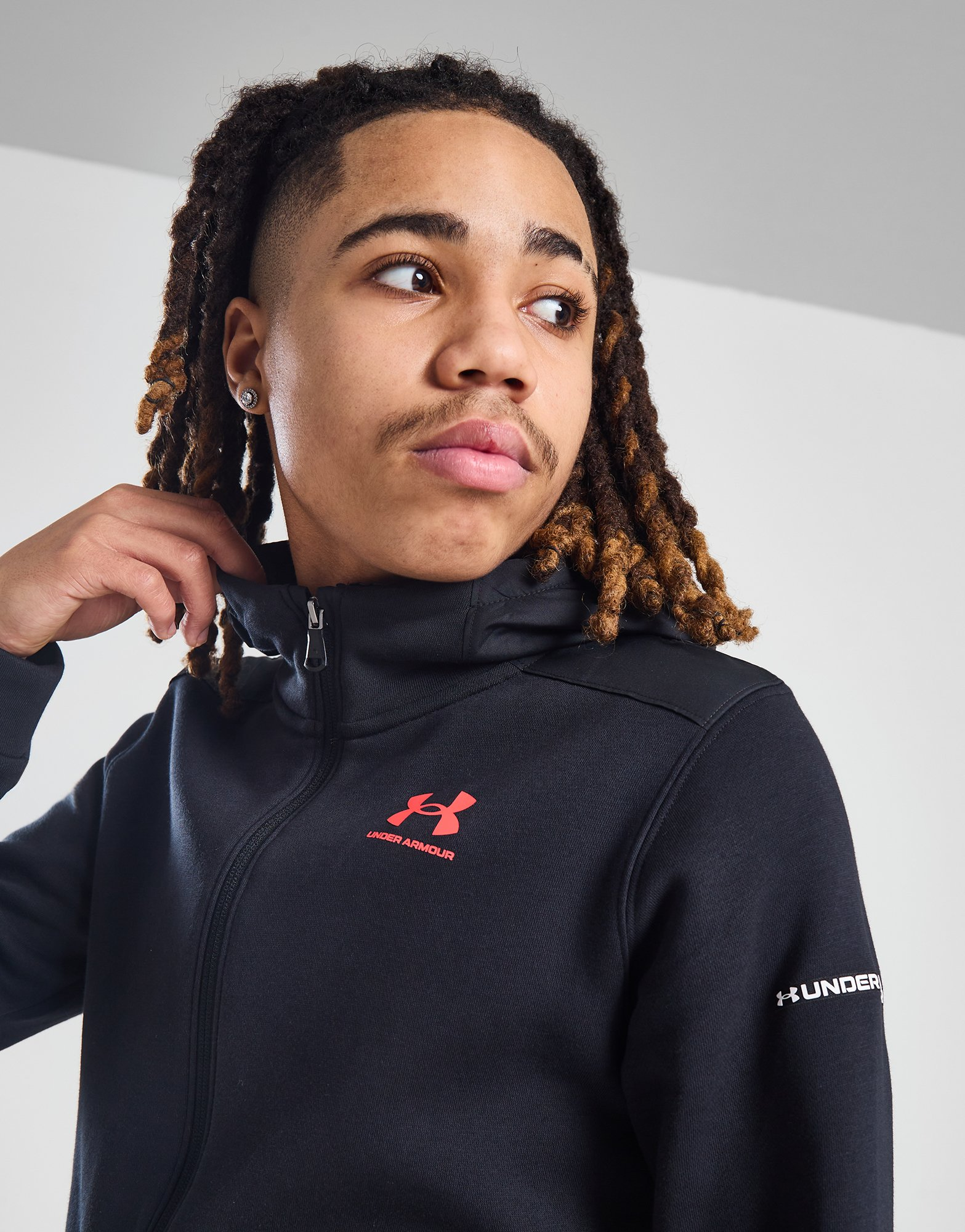 Under Armour Sweat à Capuche Zippé Utility Junior