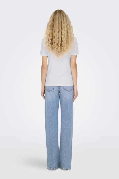 Only witte dames t-shirt