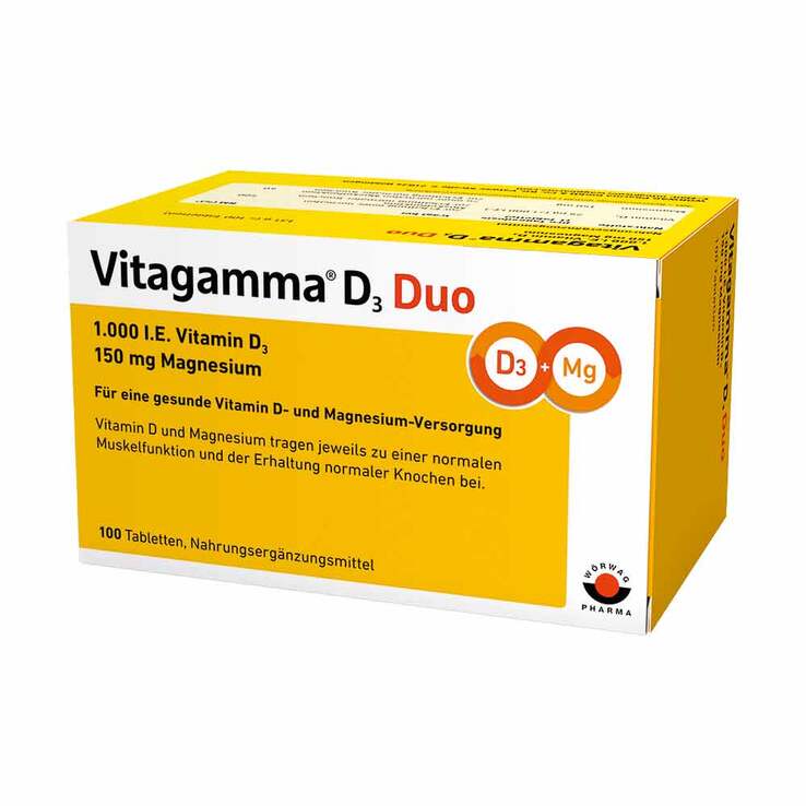 Vitagamma D3 Duo Tabletten, 100 St