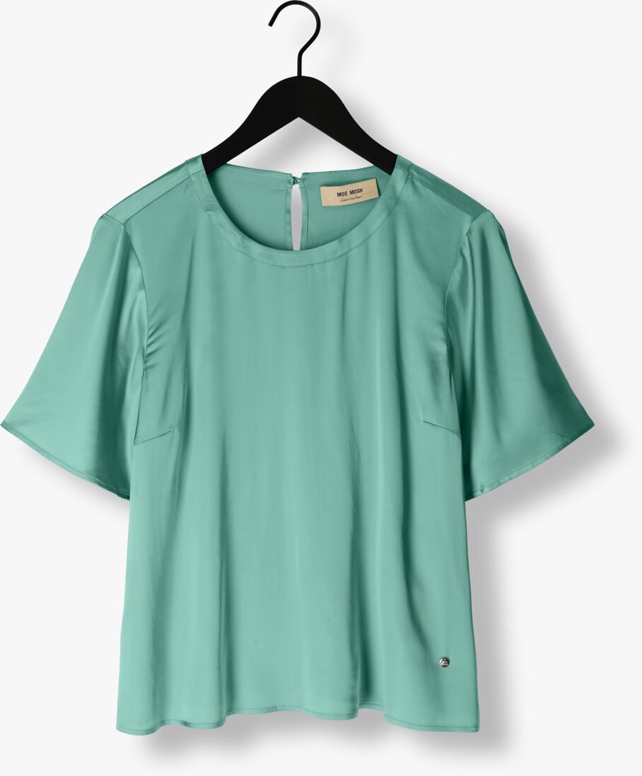 MOS MOSH turquoise mos mosh blouse evie ss satin blouse