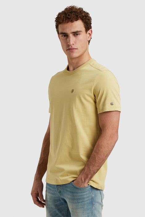 Cast Iron gele heren t-shirt