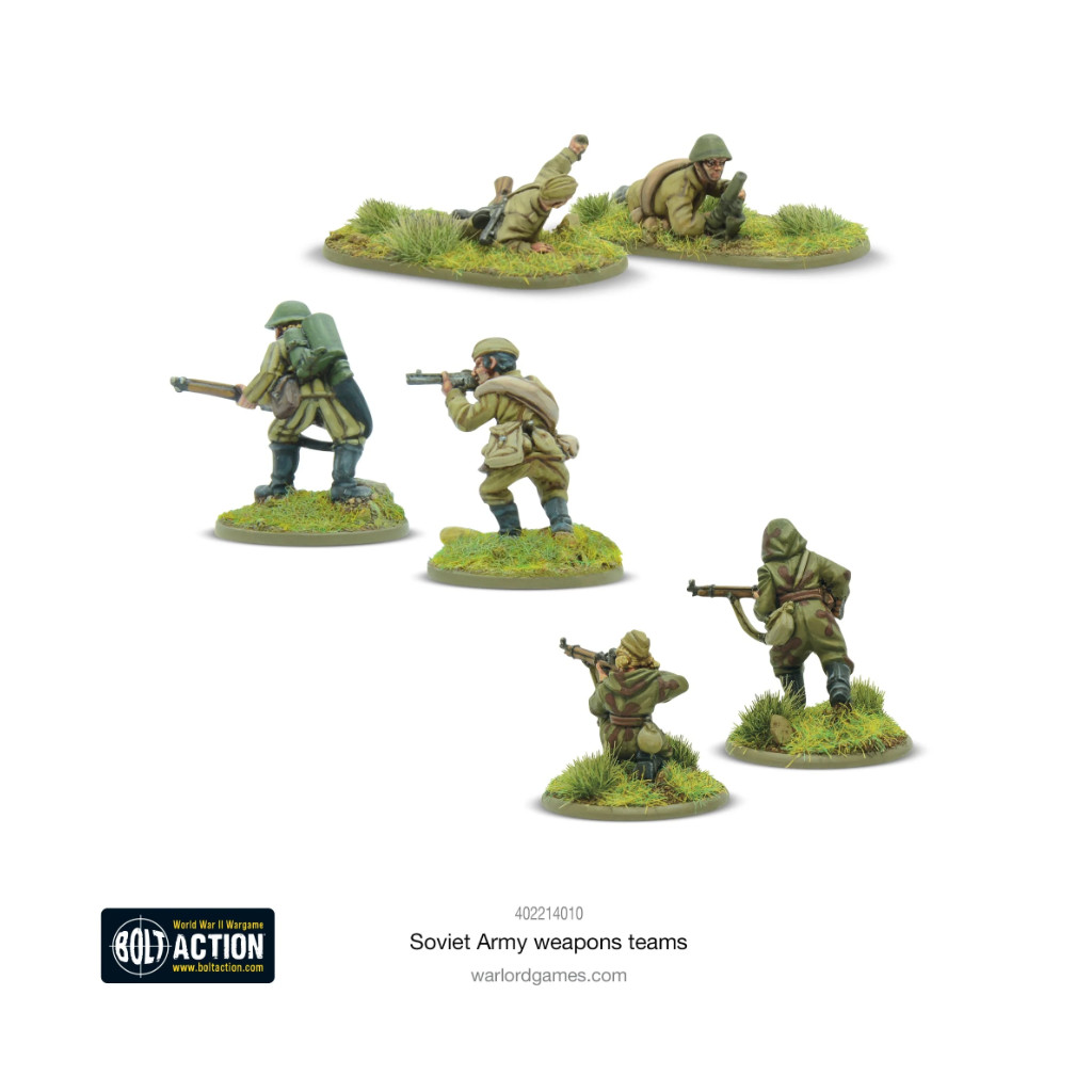 Bolt Action - Soviet Army Weapons Teams