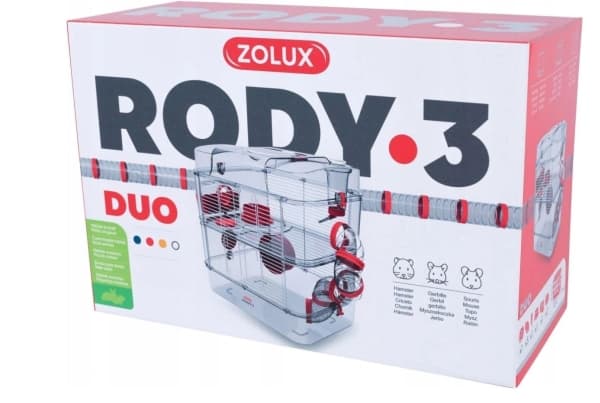 ZOLUX Rody 3 Duo - gnaverbur