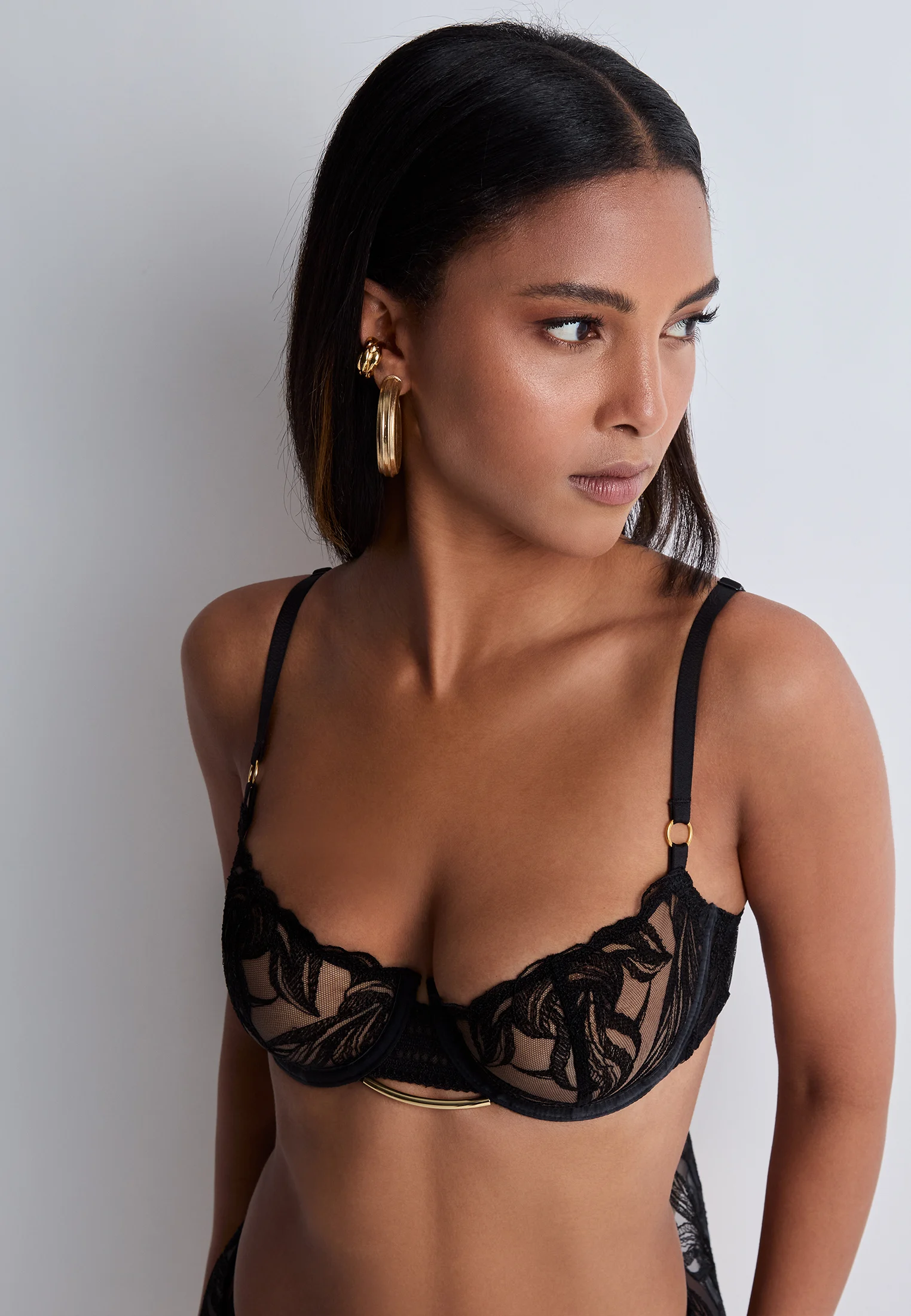 INTO THE GROOVE - Soutien-gorge corbeille avec armatures | Noir