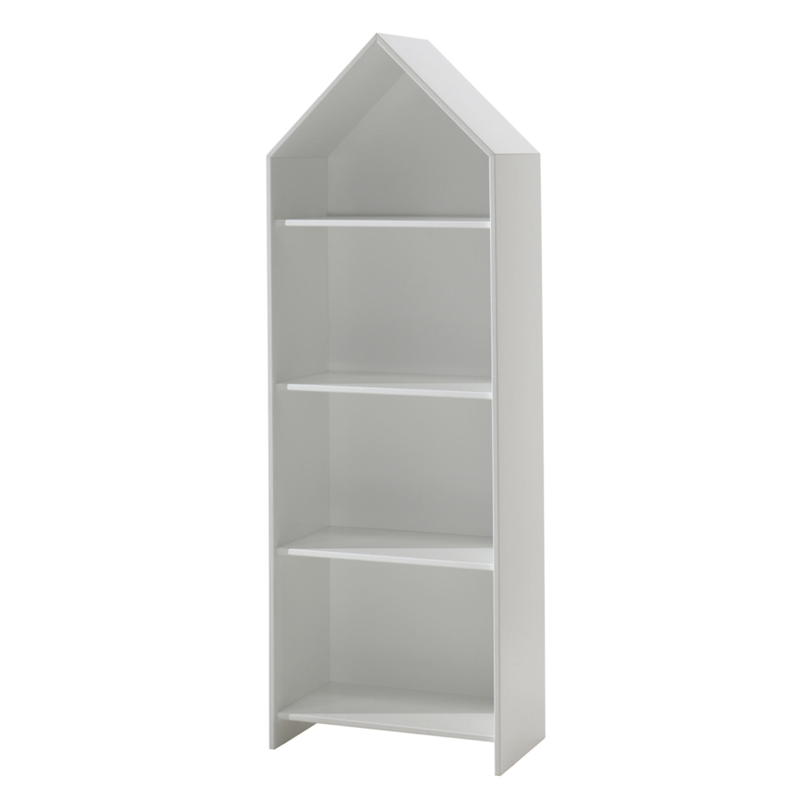 Regal CASAMI - weiß - 4 Fächern - 58 cm breit