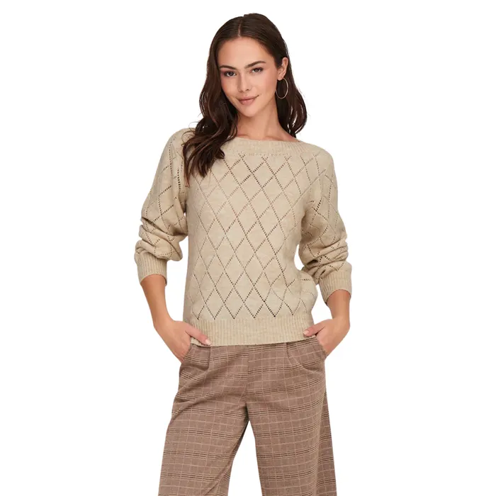 JDY Letty Boat Neck Trui Dames