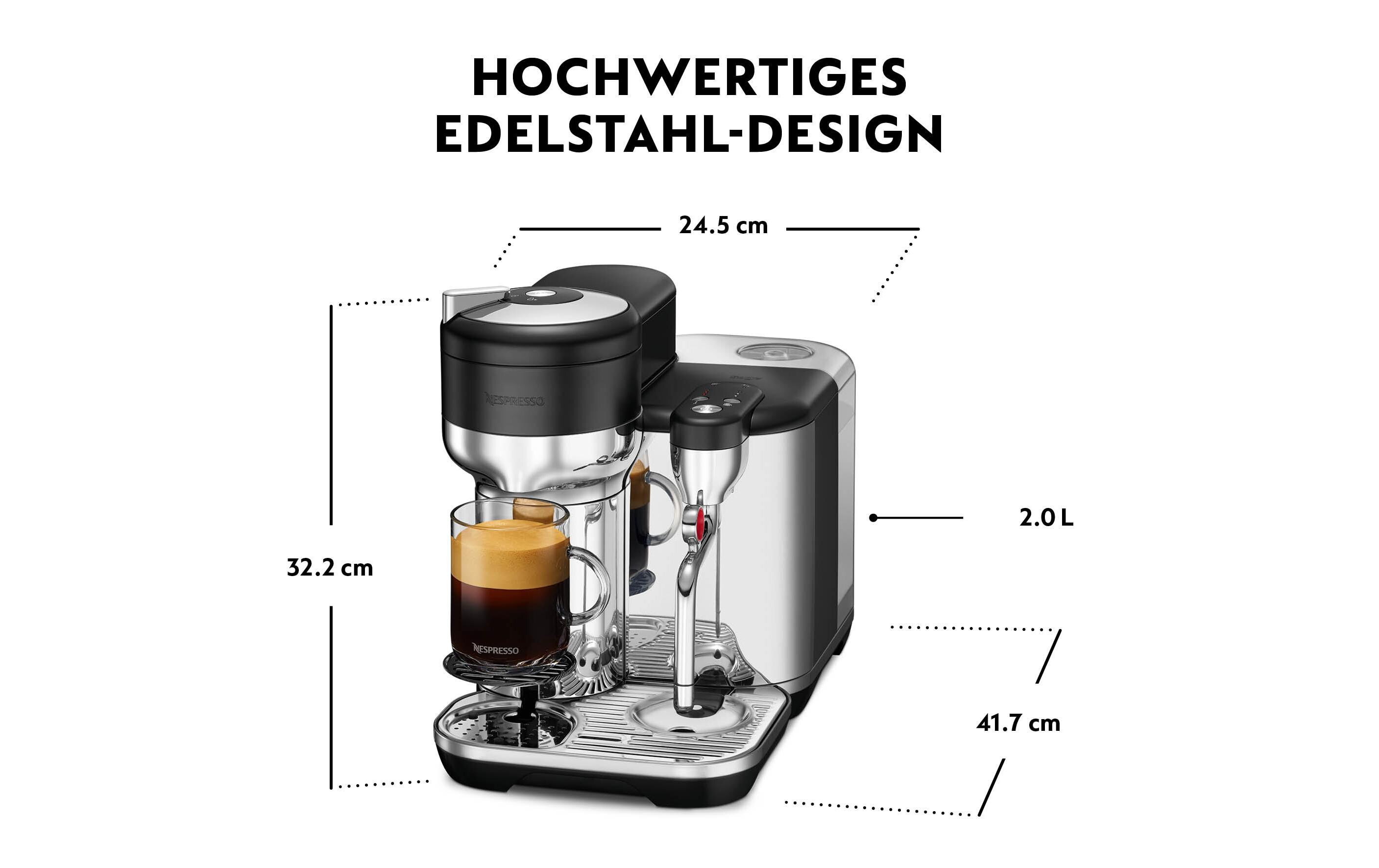 Kaffeemaschine Nespresso Vertuo Creatista Black Truffle<br>Nespresso-Kaffeemaschine