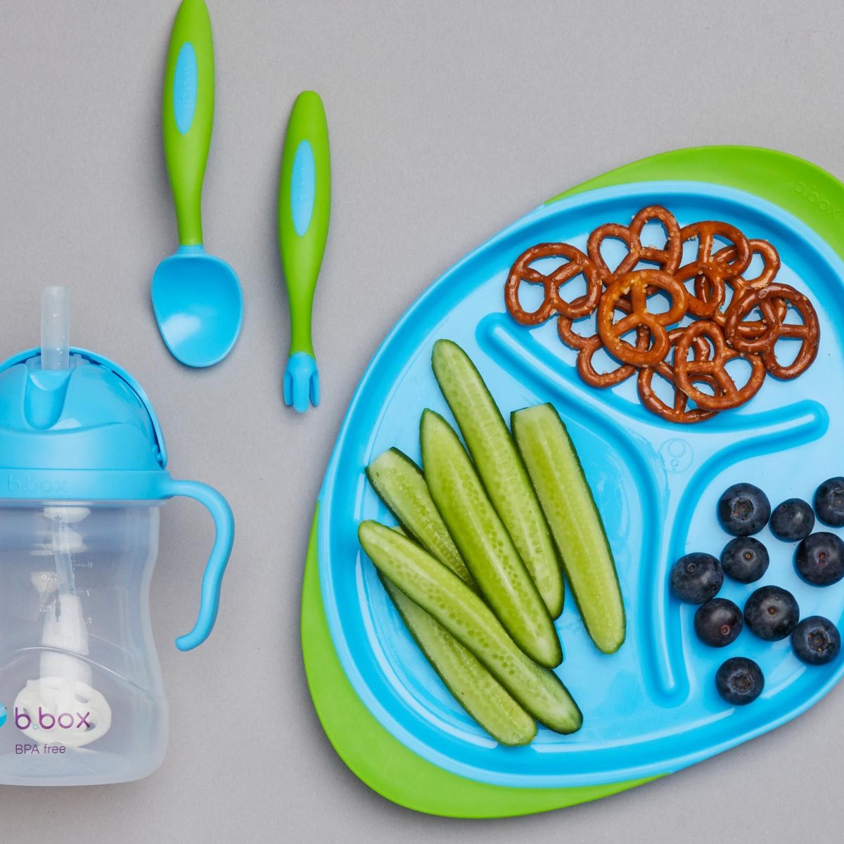 Feeding Giftable Box Set - Ocean Breeze Blue Green