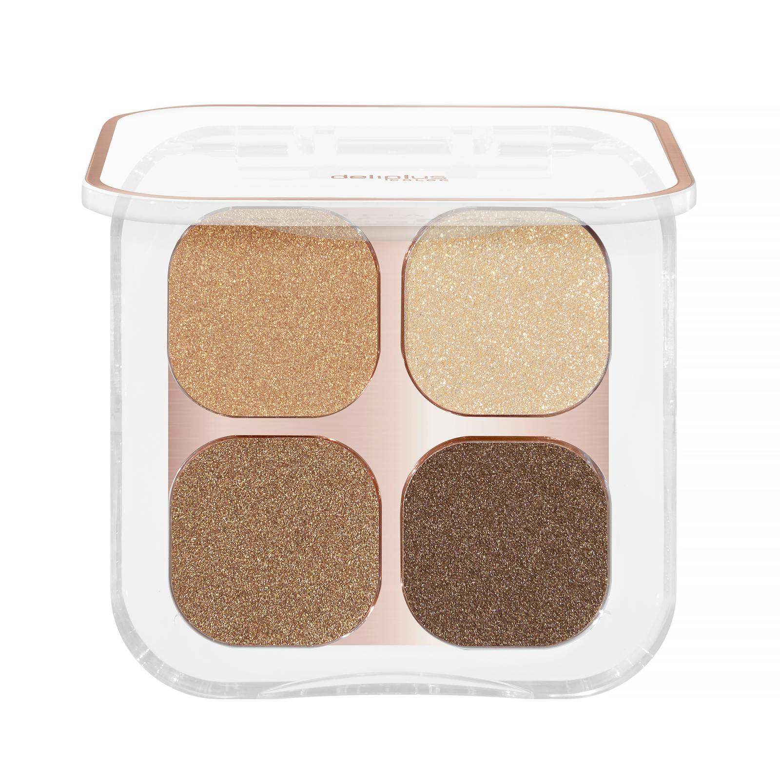Palette de fards à paupières nude Deliplus 08
