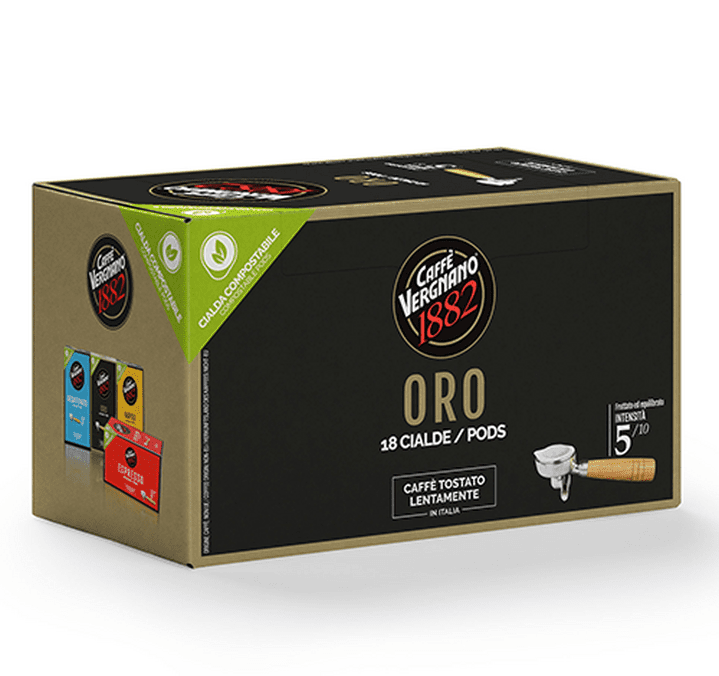 Pack 90 dosettes ESE Oro - CAFFE VERGNANO