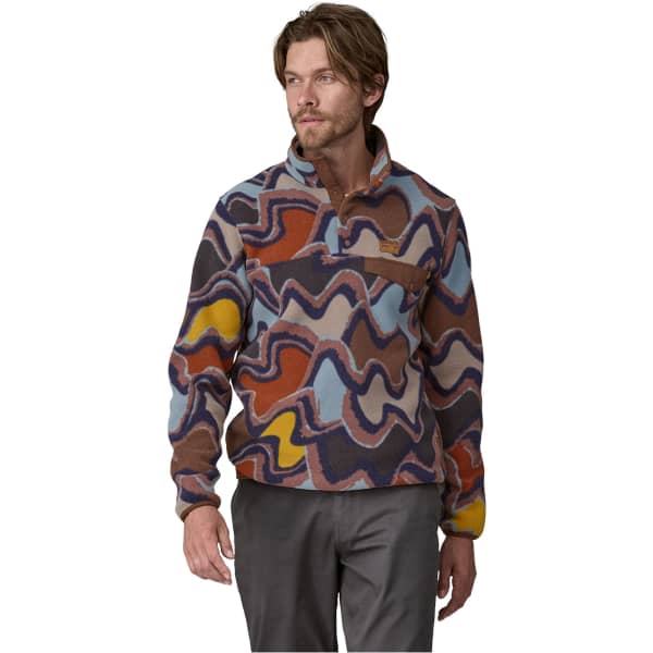 Sweat polaire PATAGONIA M'S LW SYNCH SNAP-T P/O CURRENTS CURRENTS: DULSE MAUVE