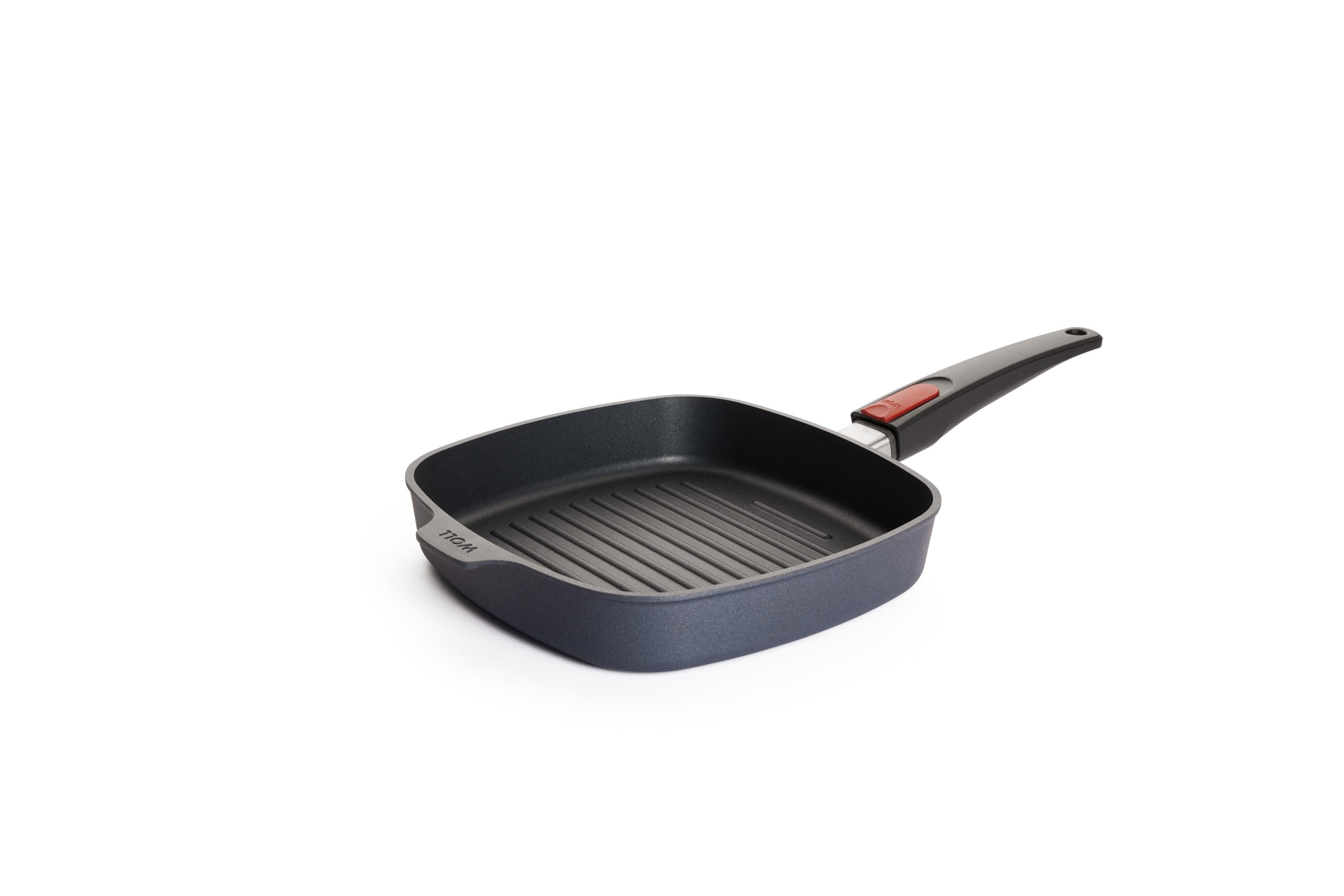 Diamond Lite Guss-Steakpfanne, viereckig, mit Rillen