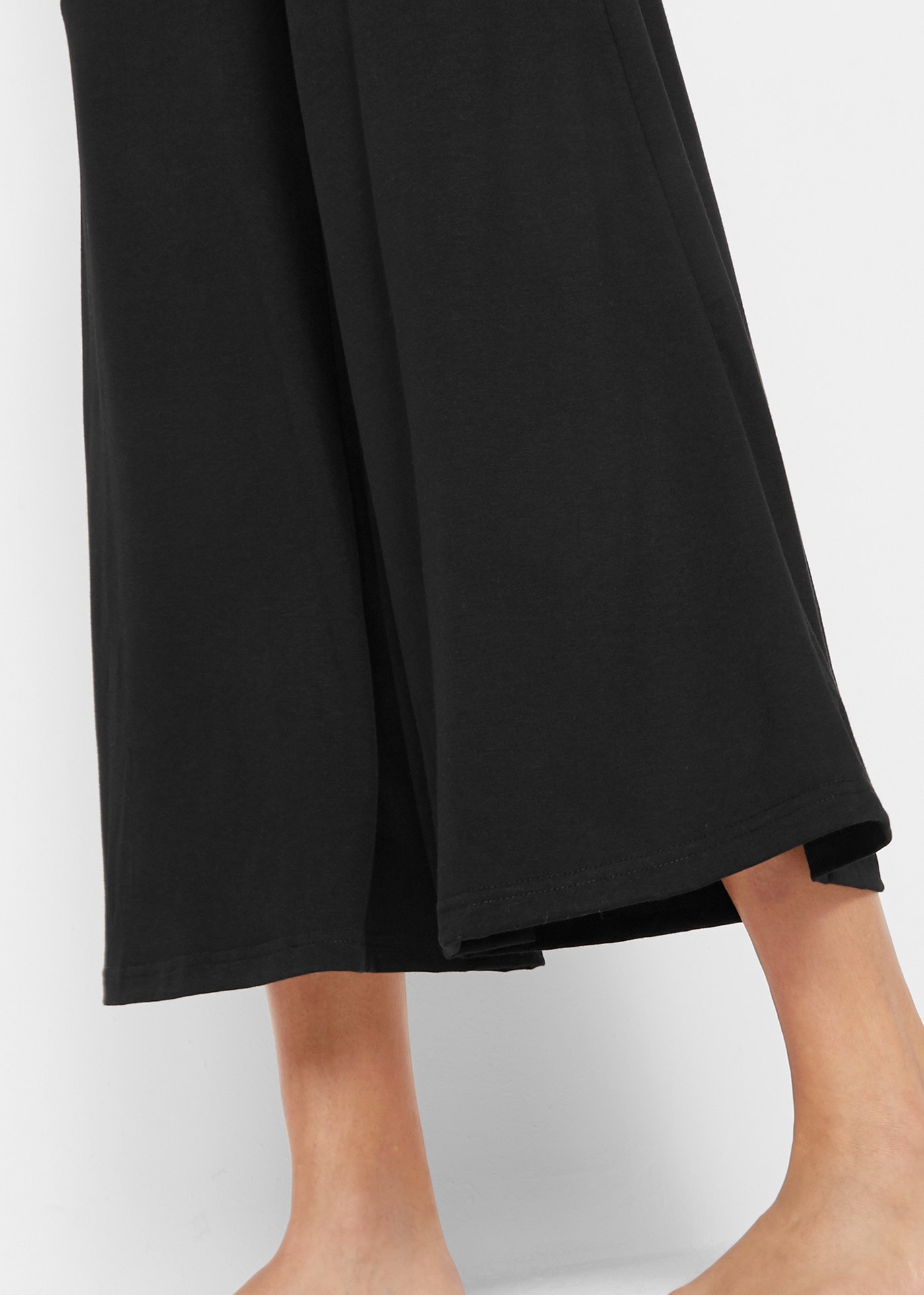 bonprix Culotte  Loungewear Culotte mit weitem Bein