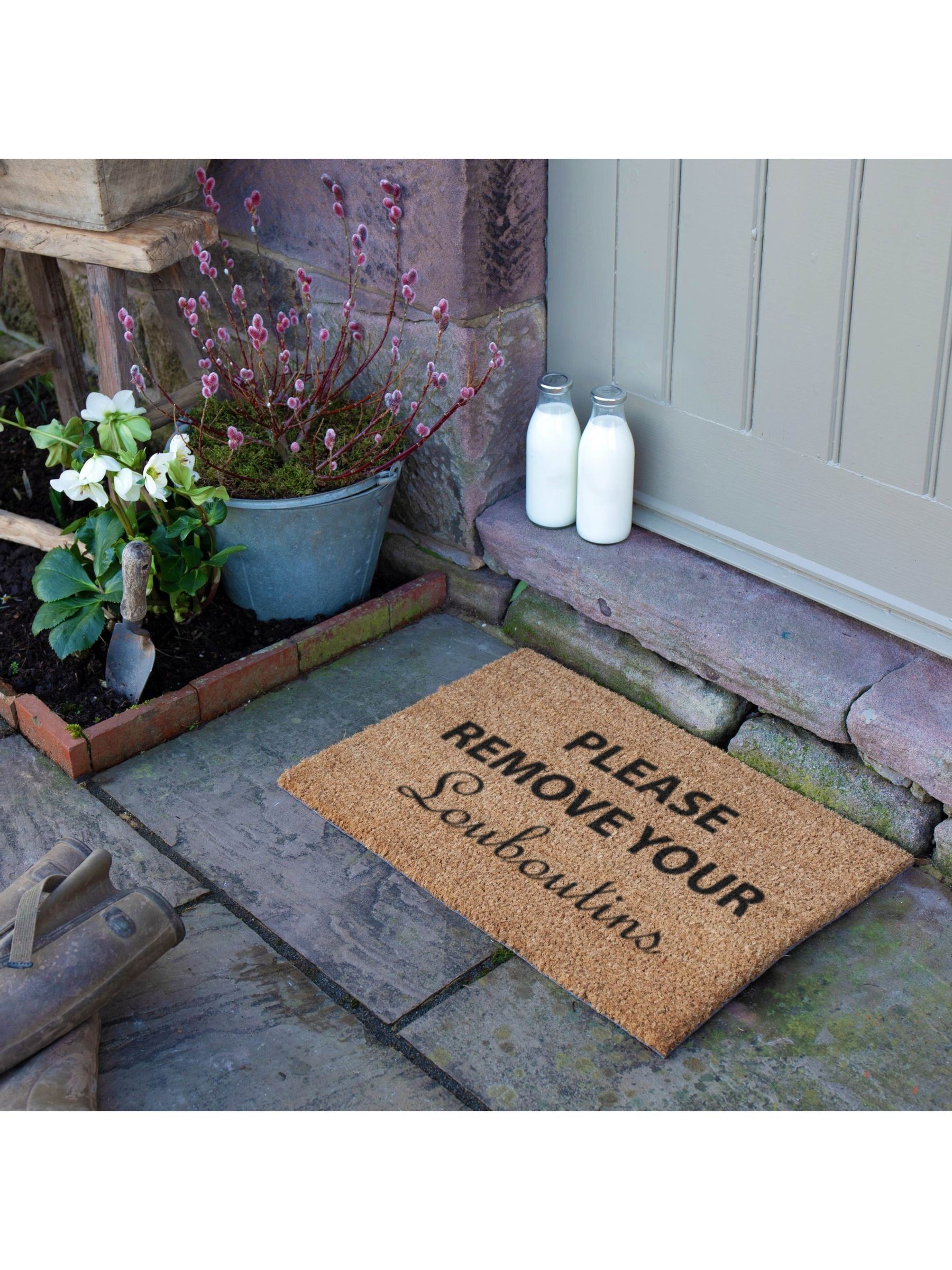 Artsy Mats Please Remove Your Louboutins Doormat