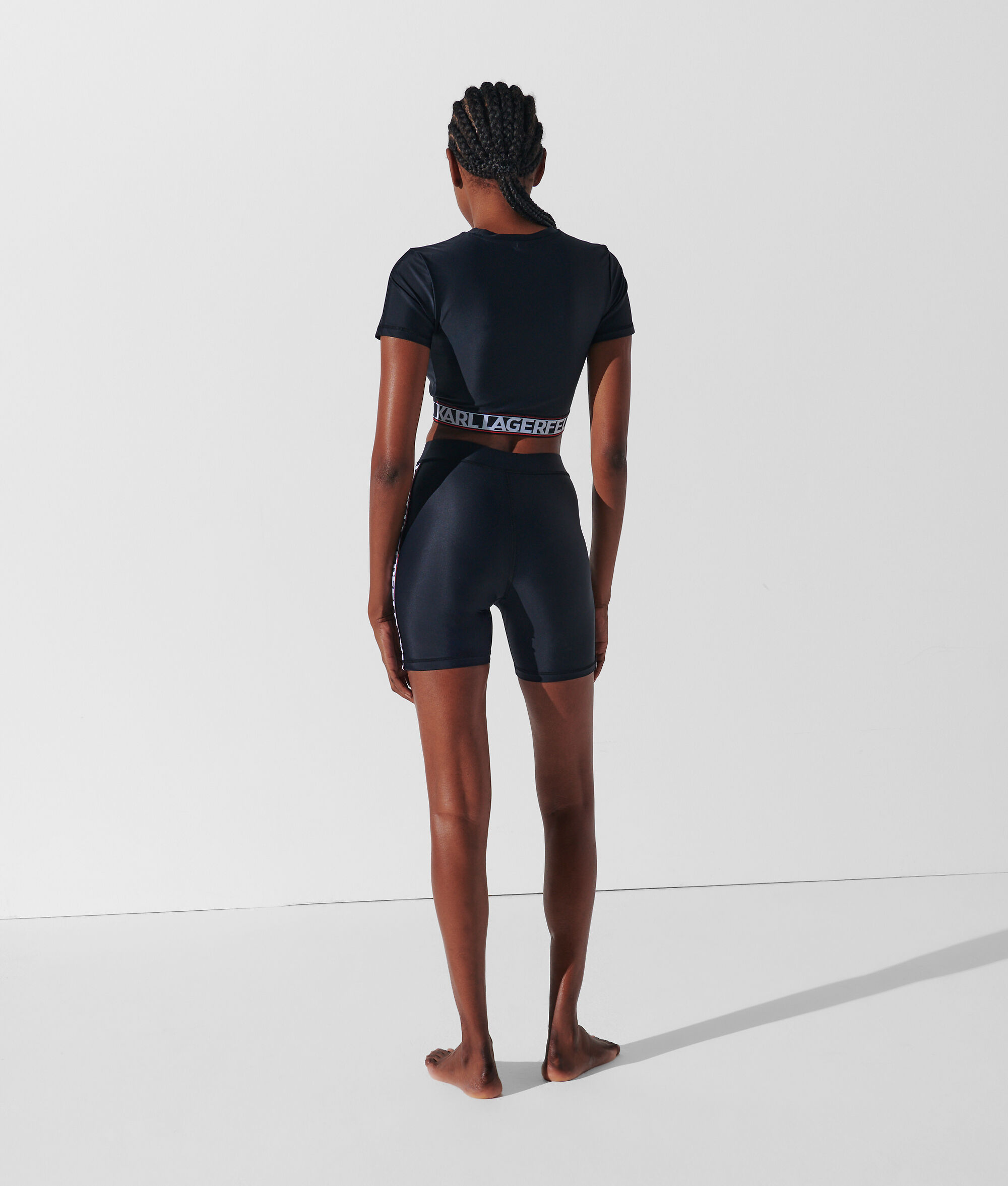 SHORT DE BAIN À LOGO ESSENTIAL KARL