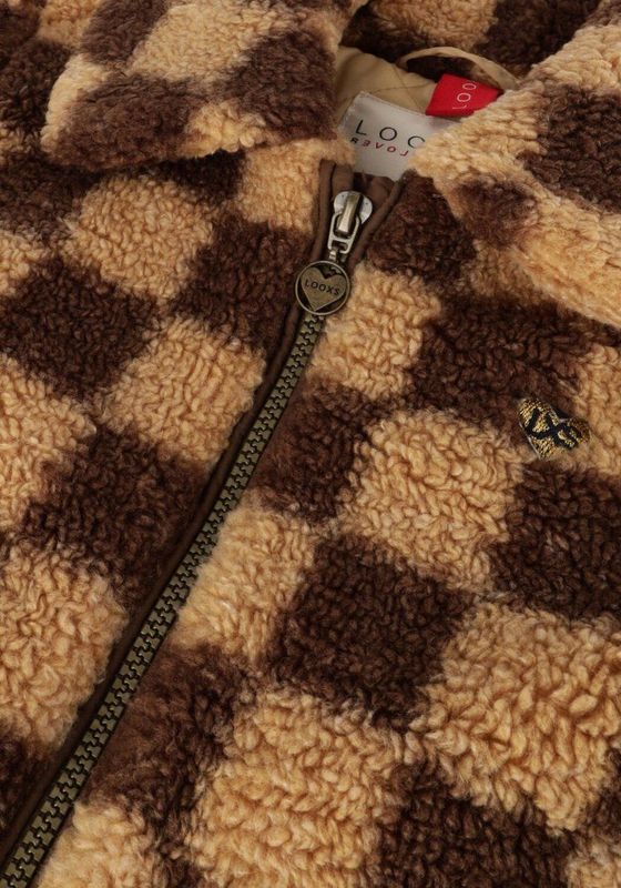 LOOXS - Little - Jas - Bruin dessin - 100% Polyester