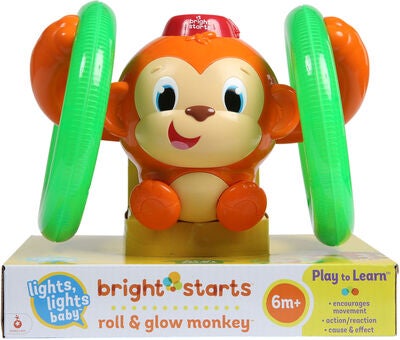 Bright Starts Roll & Light Ape Krabbeleke