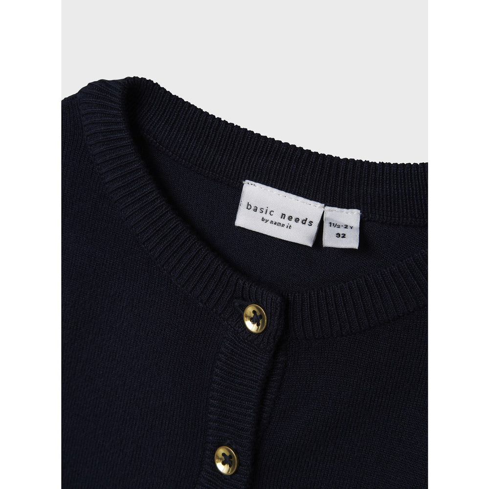 Køb Name It Navy Blazer Valma Kort Strik Cardigan