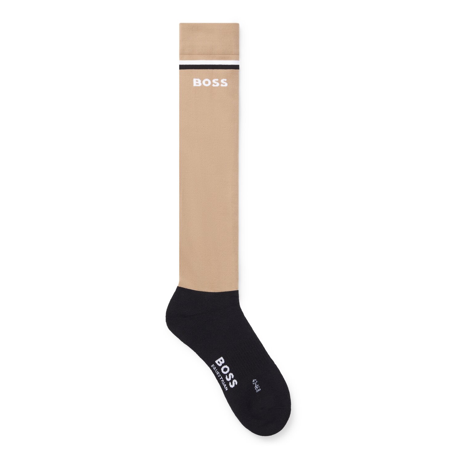 BOSS EQUESTRIAN Reitsocken Classic  - camel