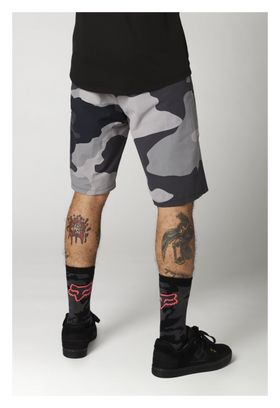 Short avec Peau Fox Ranger Camo Noir
