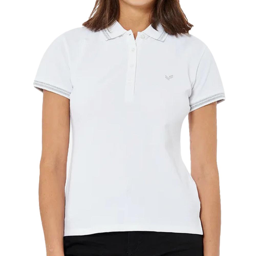 Kaporal Polo Blanc Femme Kaporal Courtes