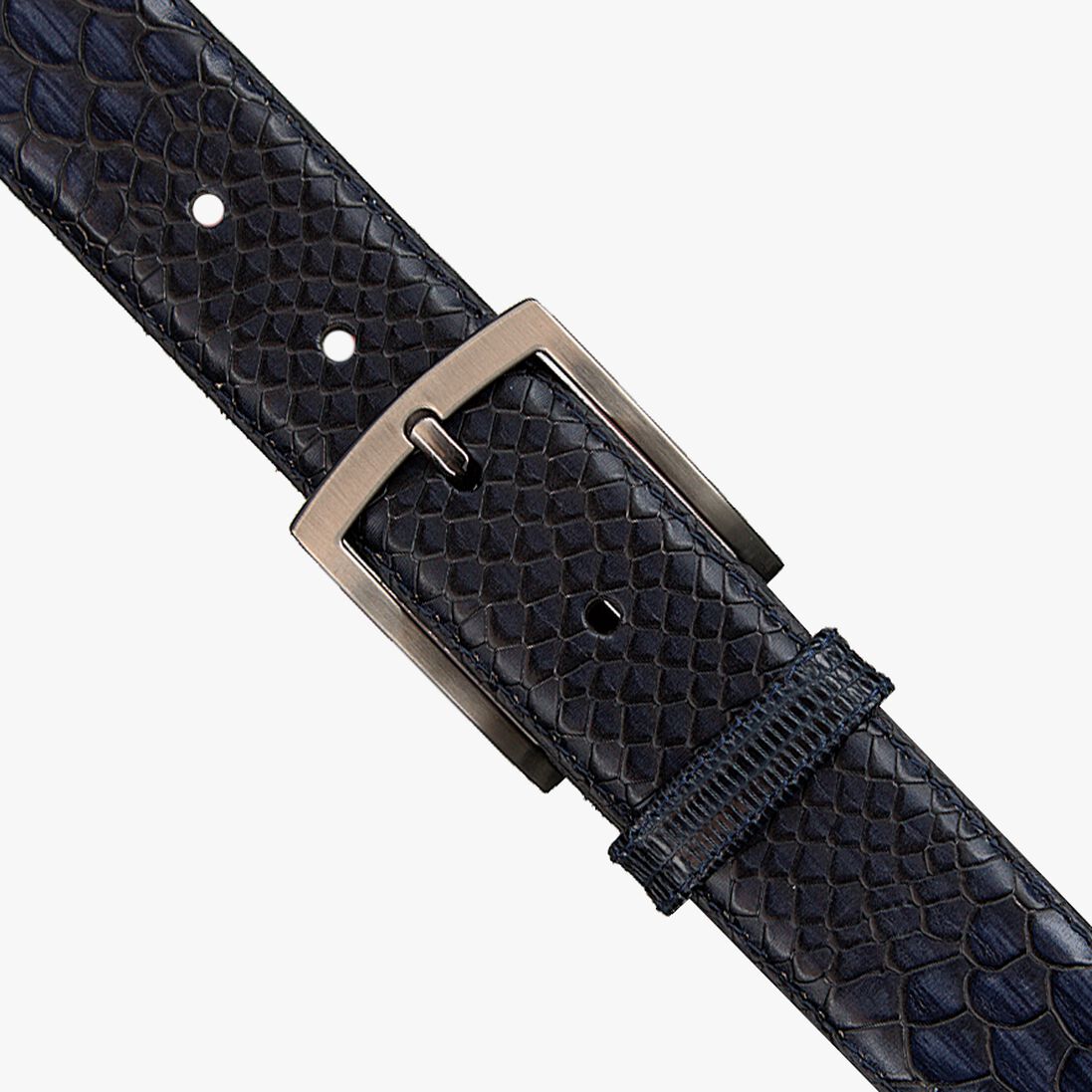 FLORIS VAN BOMMEL blauwe floris van bommel riem cfm-10043