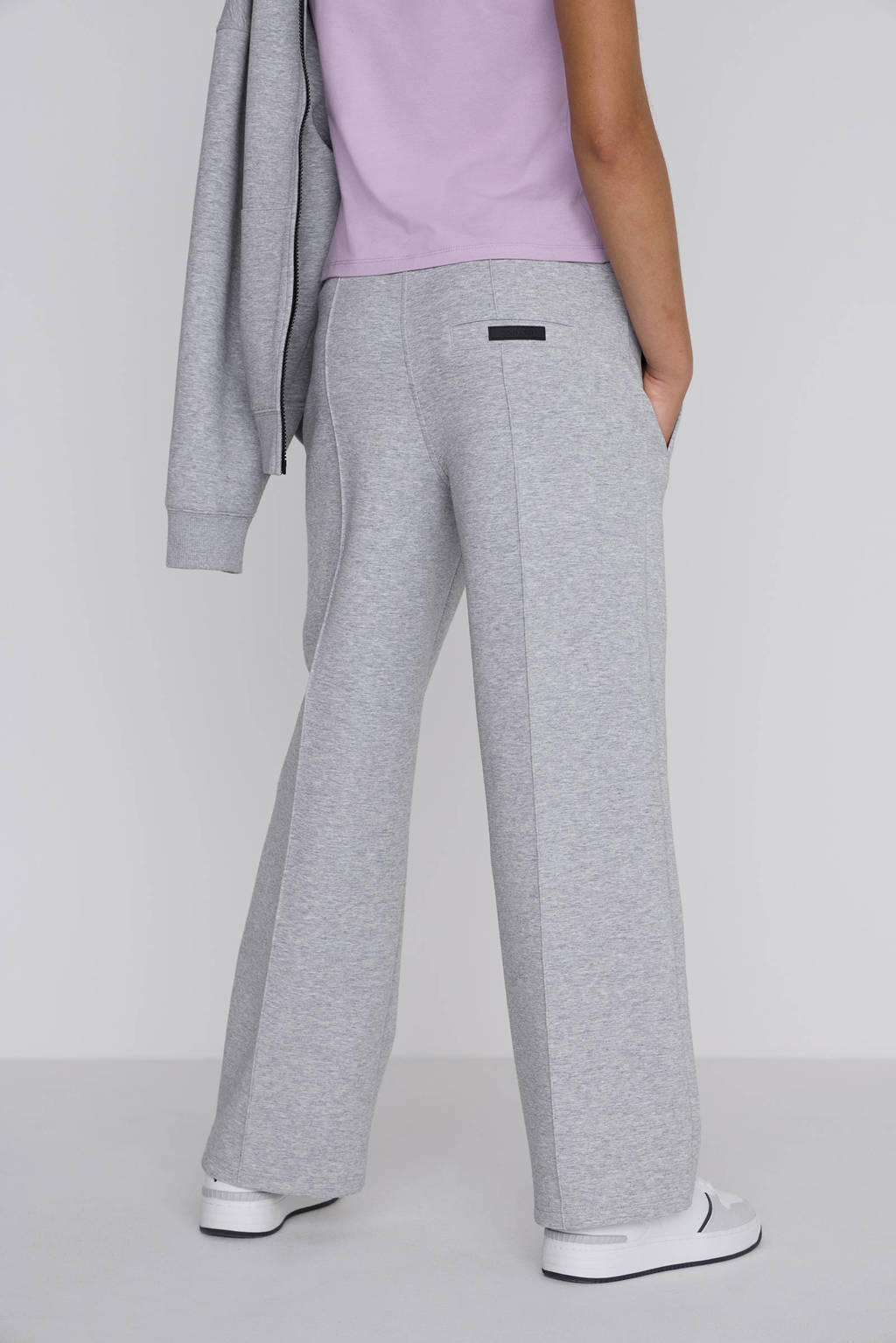 Coolcat Unisex Wide Leg Joggingbroek Misha met Plooi